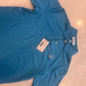 NWT Peter Miller summer comfort Pinehurst Golf Club golf polo size M (9-10)